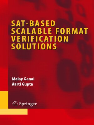 cover image of SAT-Based Scalable Formal Verification Solutions